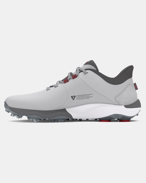Men's UA Drive Pro Wide Golf Shoes, Gray, pdpMainDesktop image number 1